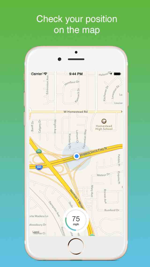 iSpeedo GPS Speed Tracker App for iPhone New iPhone Utilities App